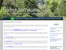 Tablet Screenshot of forestsoftware.co.uk
